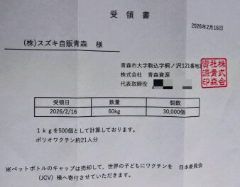 【女子改活動】ペットボトルキャップ持ち込み結果！【最終章】